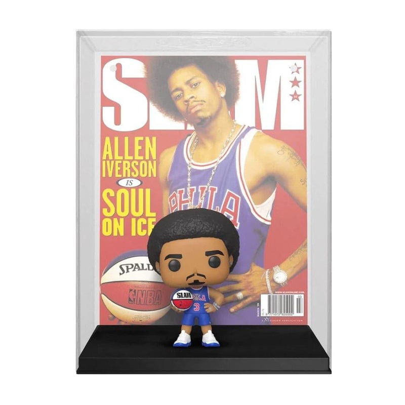 Allen Iverson Philadelphia 76ers Funko NBA Slam Magazine Pop Figure