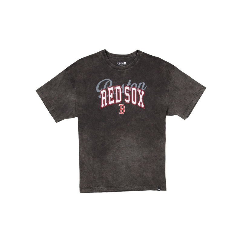 Boston Red Sox Women’s Oversized Washed Black T-Shirt