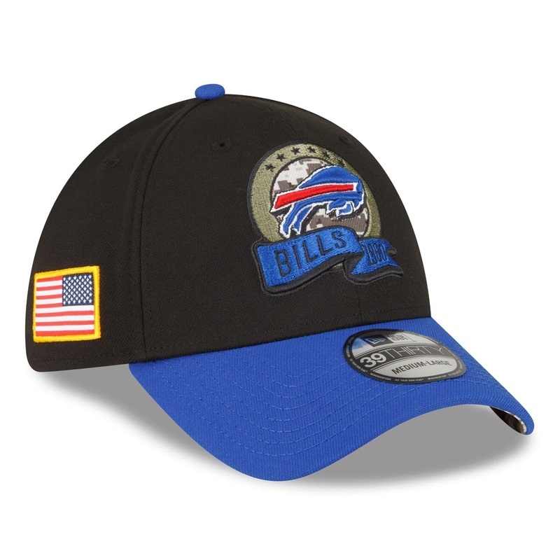 Buffalo Bills New Era NFL Salute To Service 22 39THIRTY Stretch Fit Hat – Black