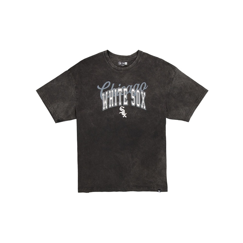 Chicago White Sox Women’s Oversized Washed Black T-Shirt