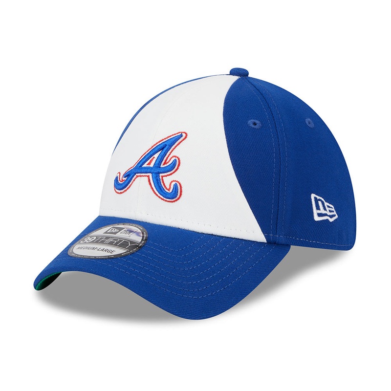 MLB Atlanta Braves New Era City Connect 39THIRTY Flex Fit Hat – Blue