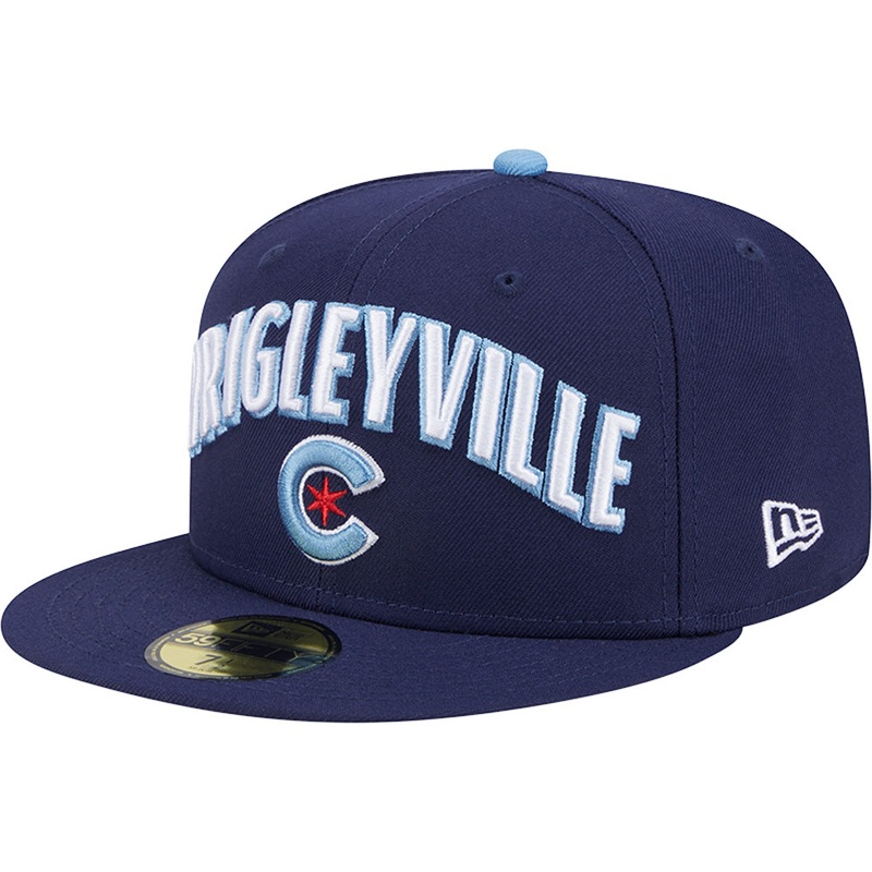 MLB Chicago Cubs New Era City Connect Alternate 59FIFTY Fitted Hat – Navy
