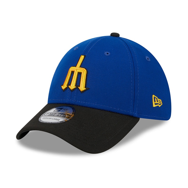 MLB Seattle Mariners New Era City Connect 39THIRTY Flex Fit Hat – Blue