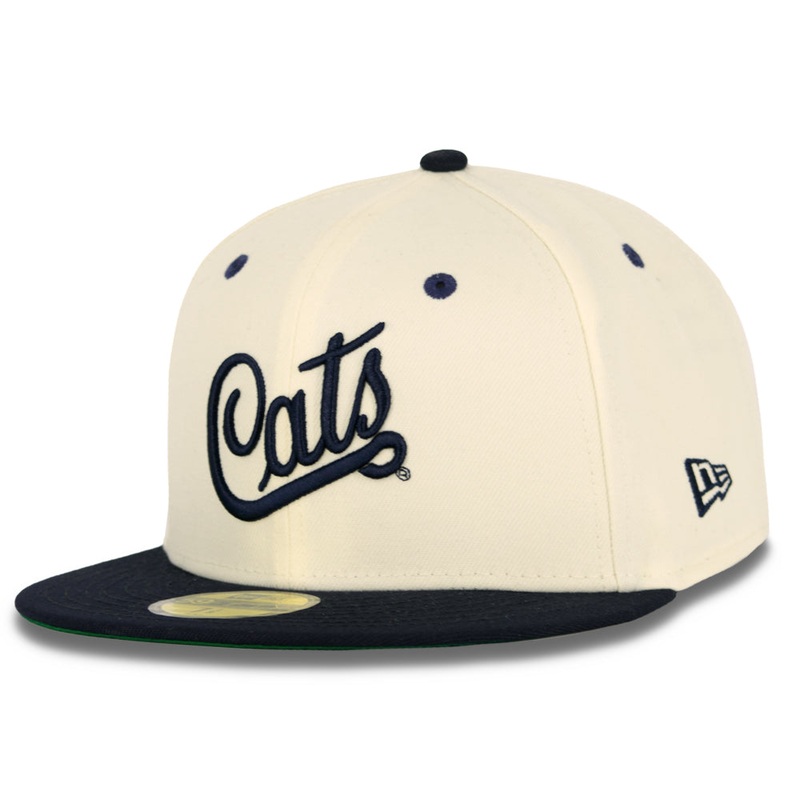 NCAA Arizona Wildcats New Era Vault Script Cream 59FIFTY Fitted Hat – Cream