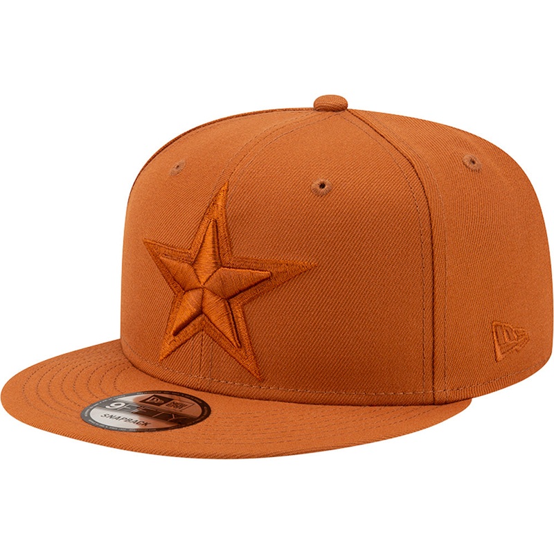 NFL Dallas Cowboys New Era Earthly Brown 9FIFTY Snapback Hat – Brown