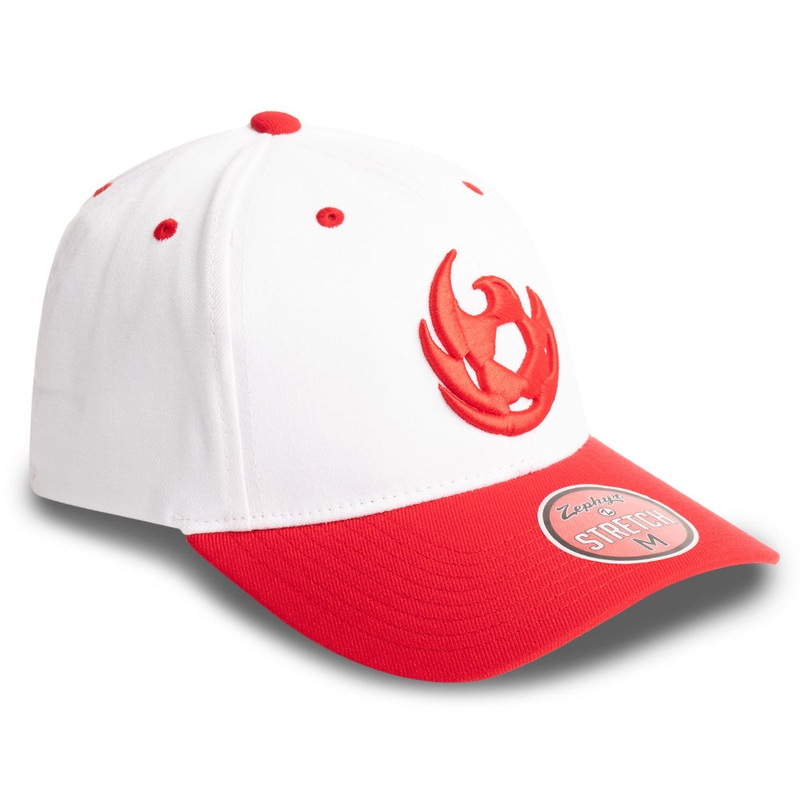 Phoenix Rising Zephyr Aperture 3D Flex Hat – White
