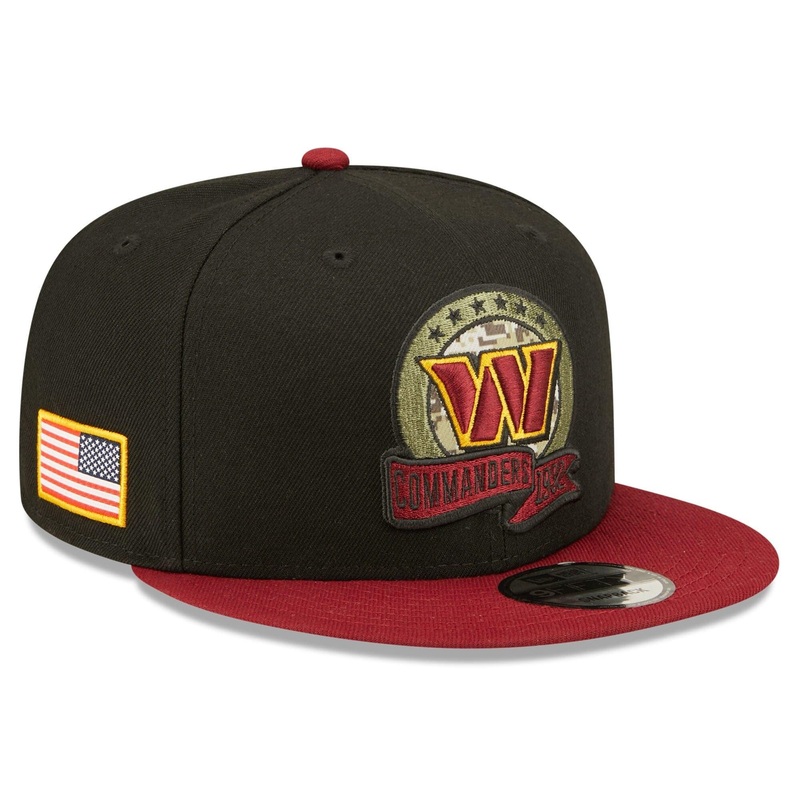 Washington Commanders New Era NFL Salute To Service 22 9FIFTY Snapback Hat