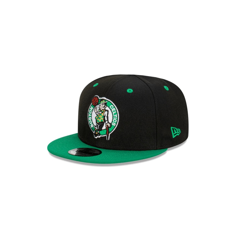 Infants Boston Celtics New Era NBA My 1st Varsity 9FIFTY Snapback Hat – Black