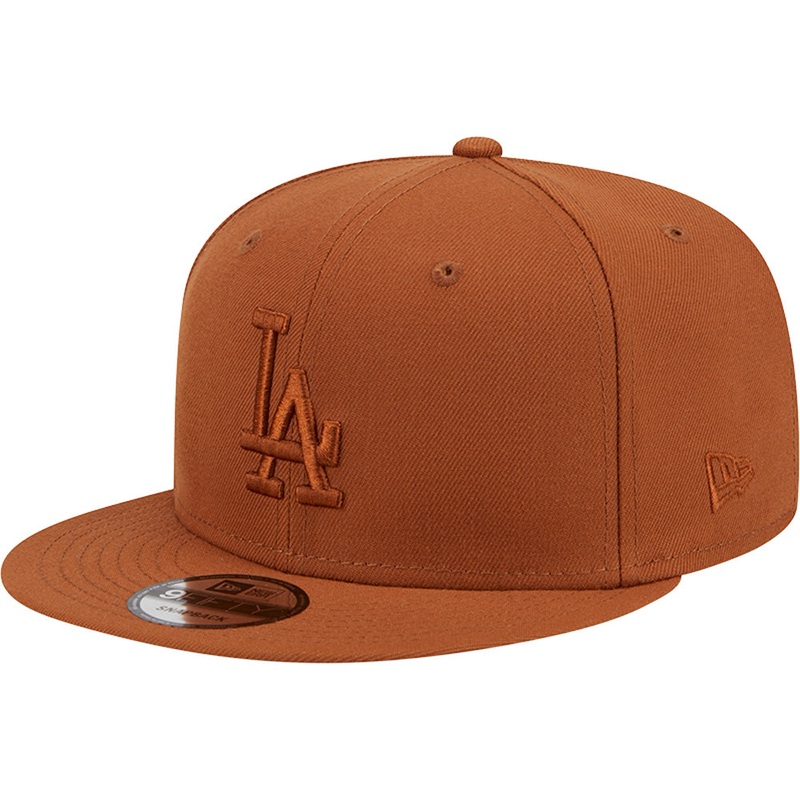 MLB Los Angeles Dodgers New Era Earthly Brown 9FIFTY Snapback Hat – Brown