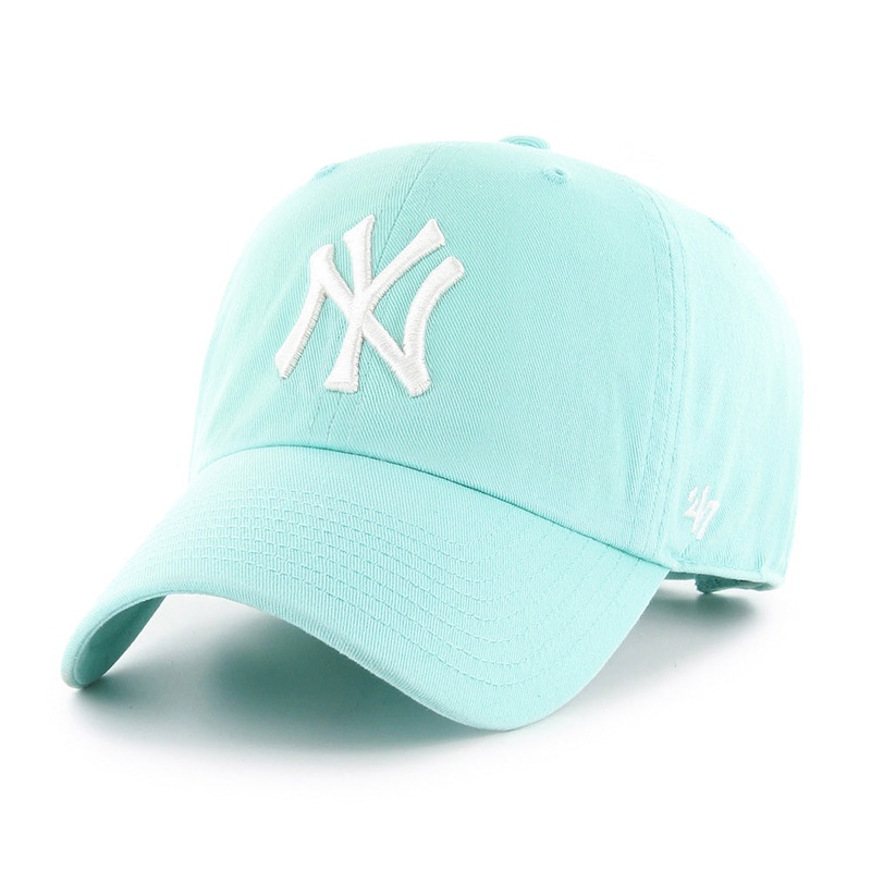 MLB New York Yankees ’47 Turquoise Clean Up Adjustable Hat – Blue