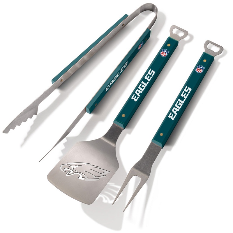 NFL Philadelphia Eagles YouTheFan Spirit Series 3-Piece BBQ Set