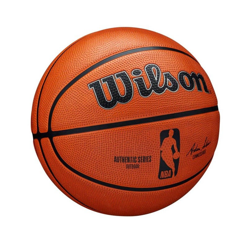 Youths Wilson NBA Authentic Series Size 5 Outdoor Basketball Ball – Orange