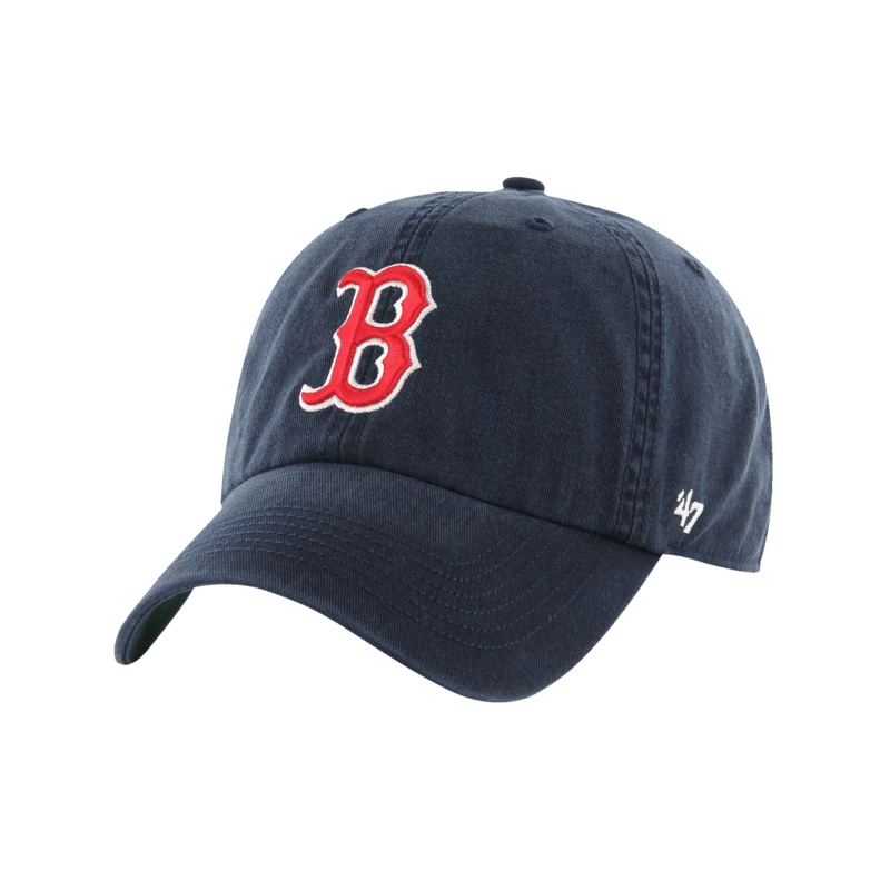 Boston Red Sox ’47 MLB Team Clean Up Strapback Hat – Navy