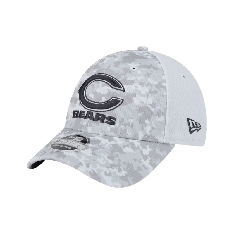 Chicago Bears New Era NFL 24 Salute To Service 9FORTY Stretch-Snapback Hat