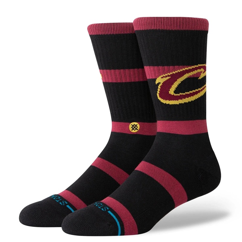 Cleveland Cavaliers Stance NBA Team Prep Crew Socks