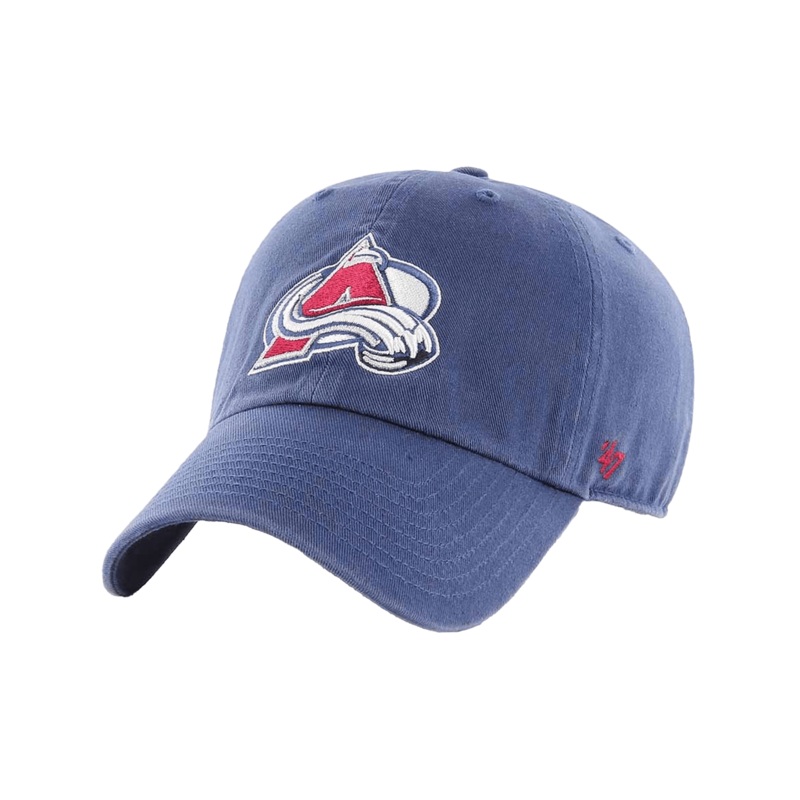 Colorado Avalanche ’47 NHL Team Clean Up Strapback Hat – Timber Blue