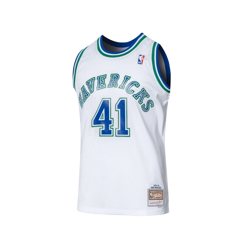 Dirk Nowitzki Dallas Mavericks Mitchell & Ness NBA 98-99 Swingman Jersey  – White