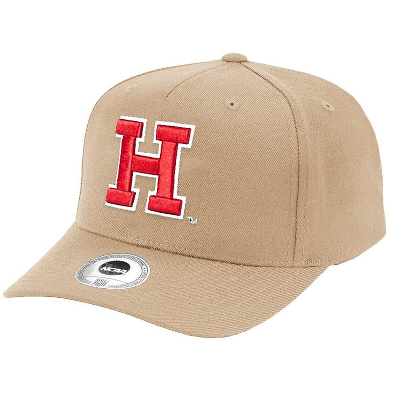 Harvard Crimson NCAA Core Crest Team Logo 110 Snapback Hat – Clay