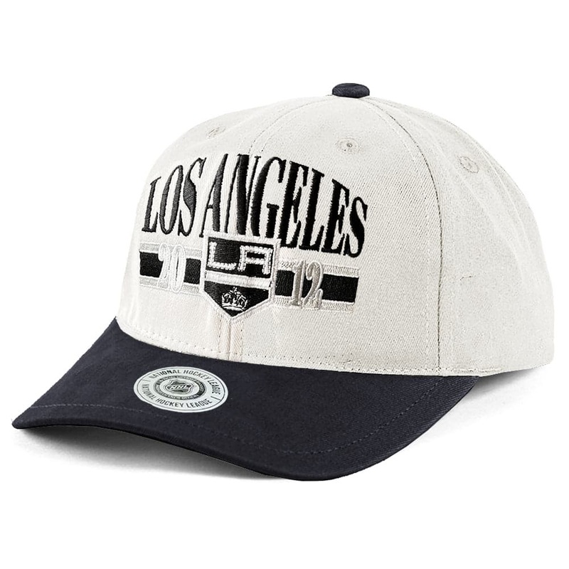 Los Angeles Kings NHL 2012 Vintage Deadstock Snapback Hat – Optic White
