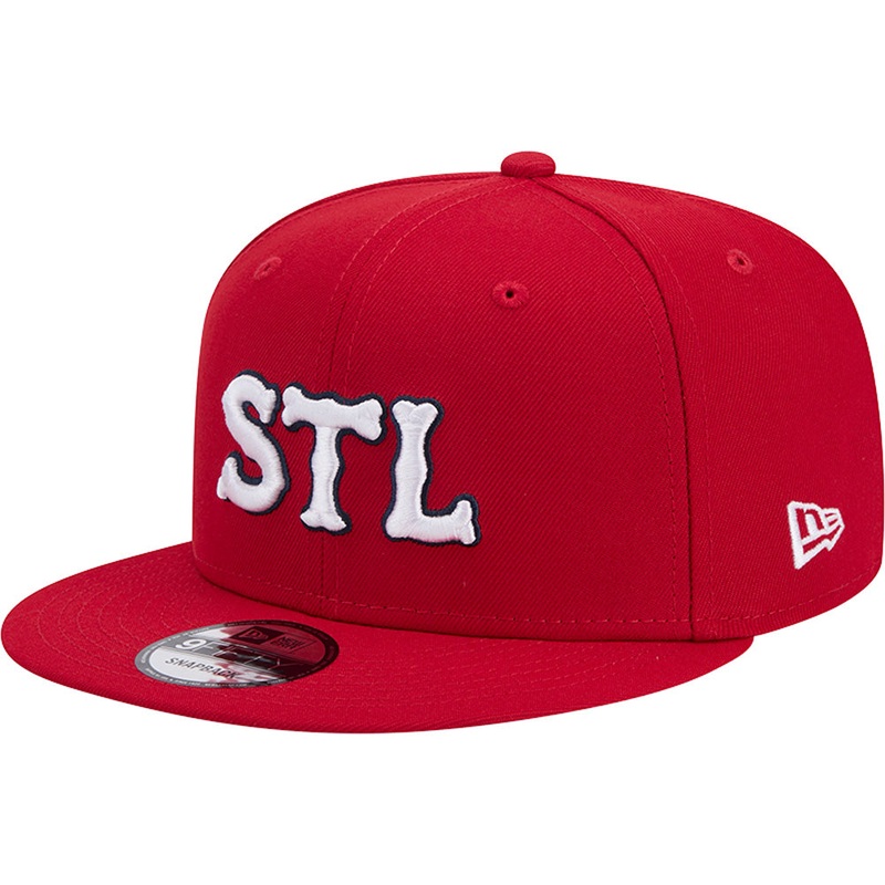 MLB St. Louis Cardinals New Era City Connect 9FIFTY Snapback Hat – Red