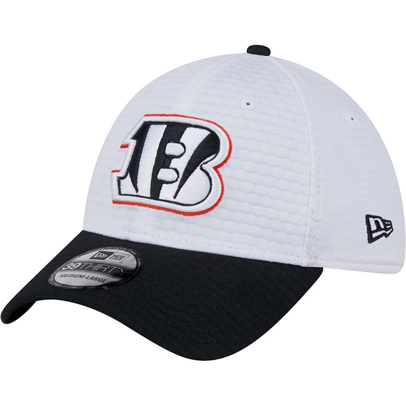 NFL Cincinnati Bengals New Era 2024 Training 39THIRTY Flex Fit Hat – White