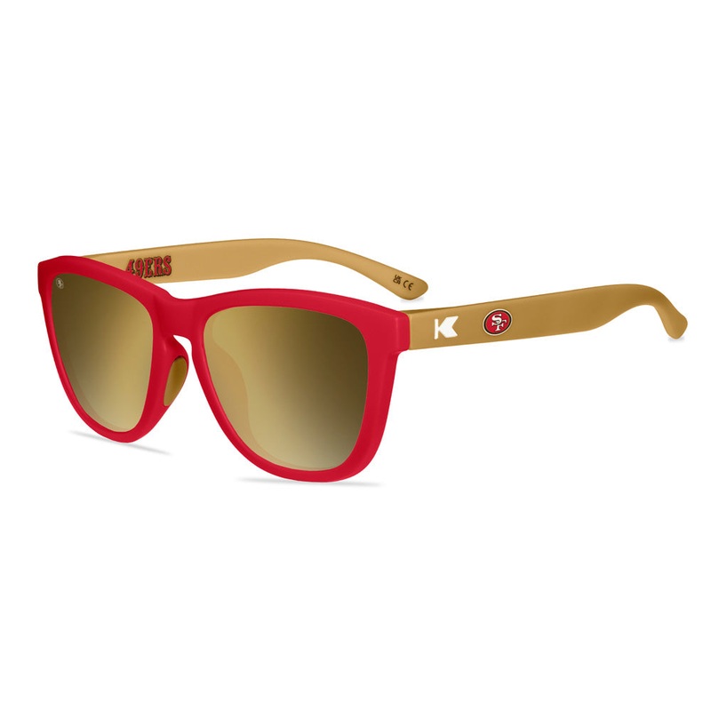 NFL San Francisco 49ers Knockaround Premiums Sport Polarized Sunglasses