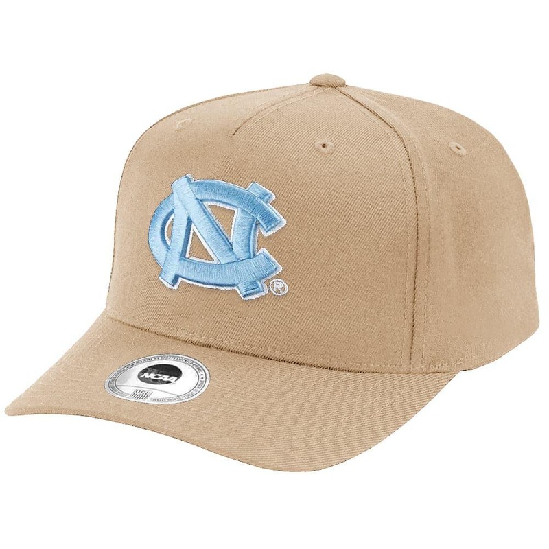 North Carolina Tar Heals NCAA Core Crest Team Logo 110 Snapback Hat – Clay