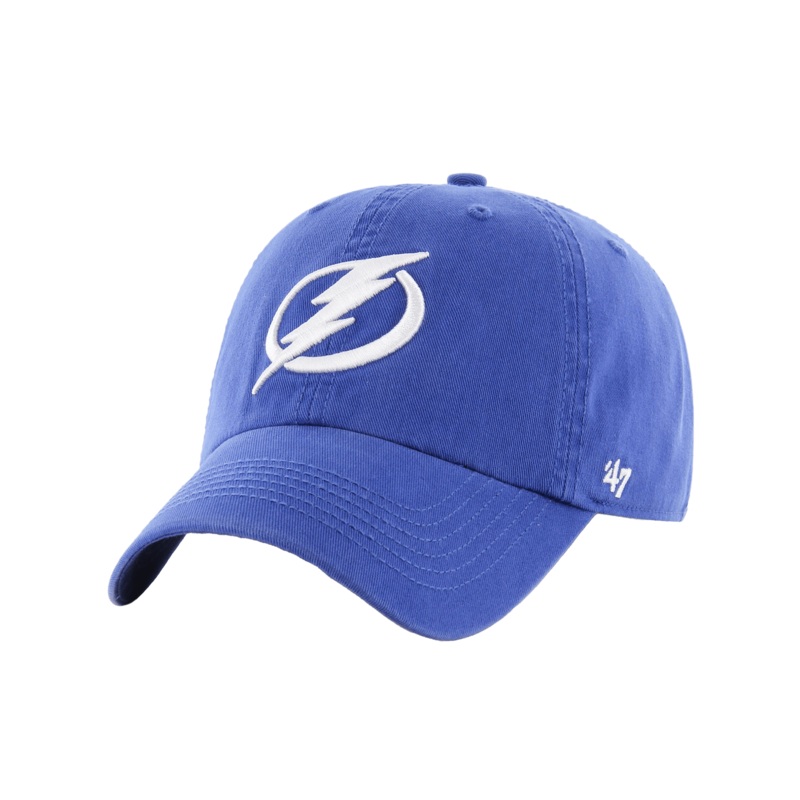 Tampa Bay Lightning ’47 NHL Team Clean Up Strapback Hat – Blue