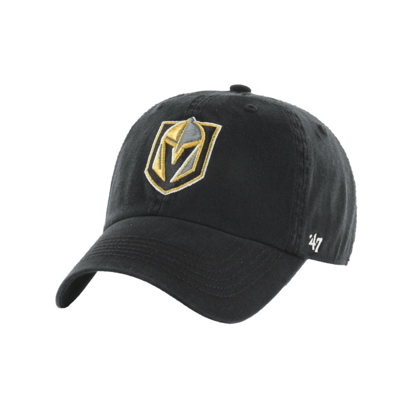 Vegas Golden Knights ’47 NHL Team Clean Up Strapback Hat – Black