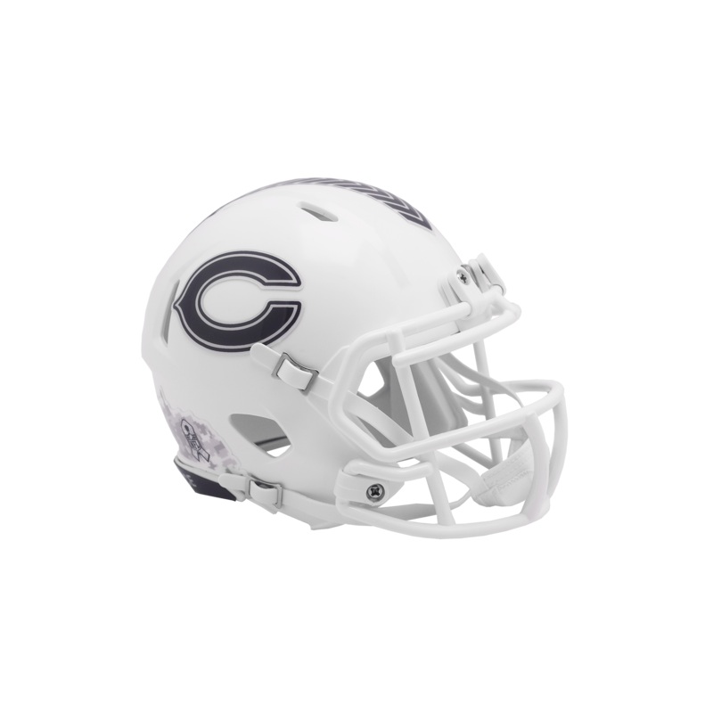 Chicago Bears Riddell NFL Salute To Service 24 Speed Replica Mini Helmet