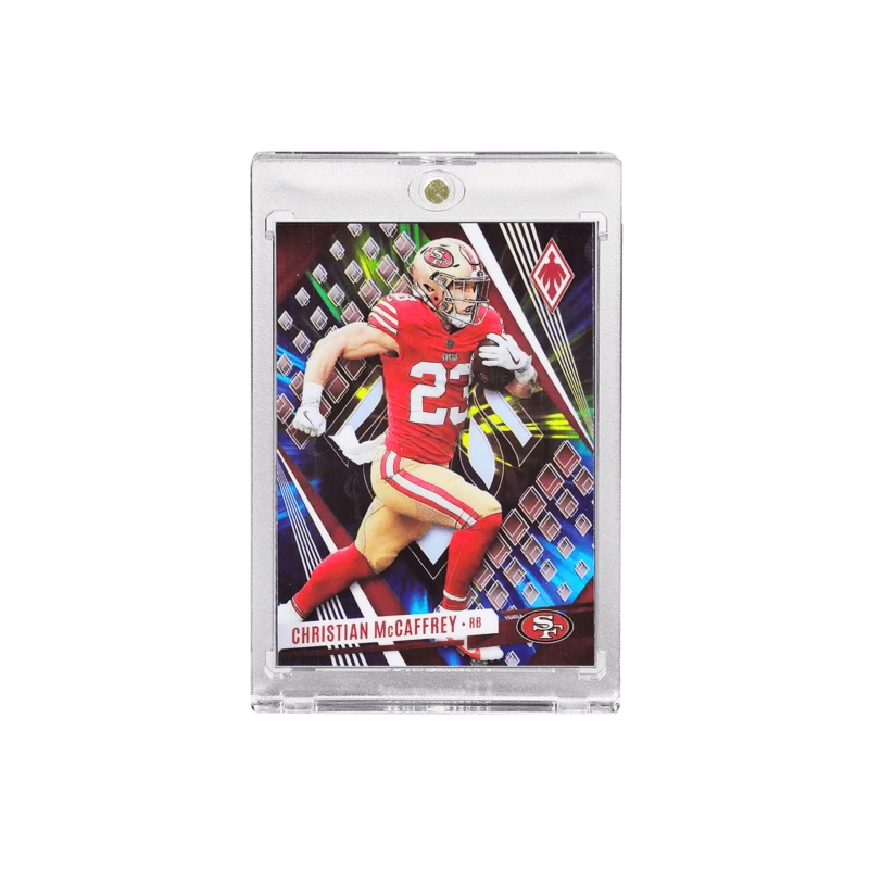 Christian McCaffrey San Francisco 49ers Panini 23 Phoenix Colour Burst 41 Card
