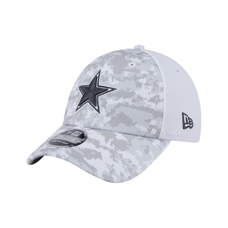 Dallas Cowboys New Era NFL 24 Salute To Service 9FORTY Stretch-Snapback Hat