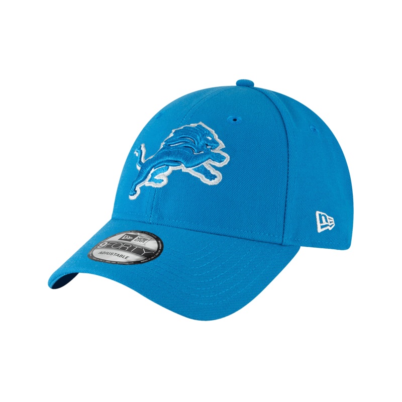 Detroit Lions New Era NFL Team 9FORTY Snapback Hat – Blue