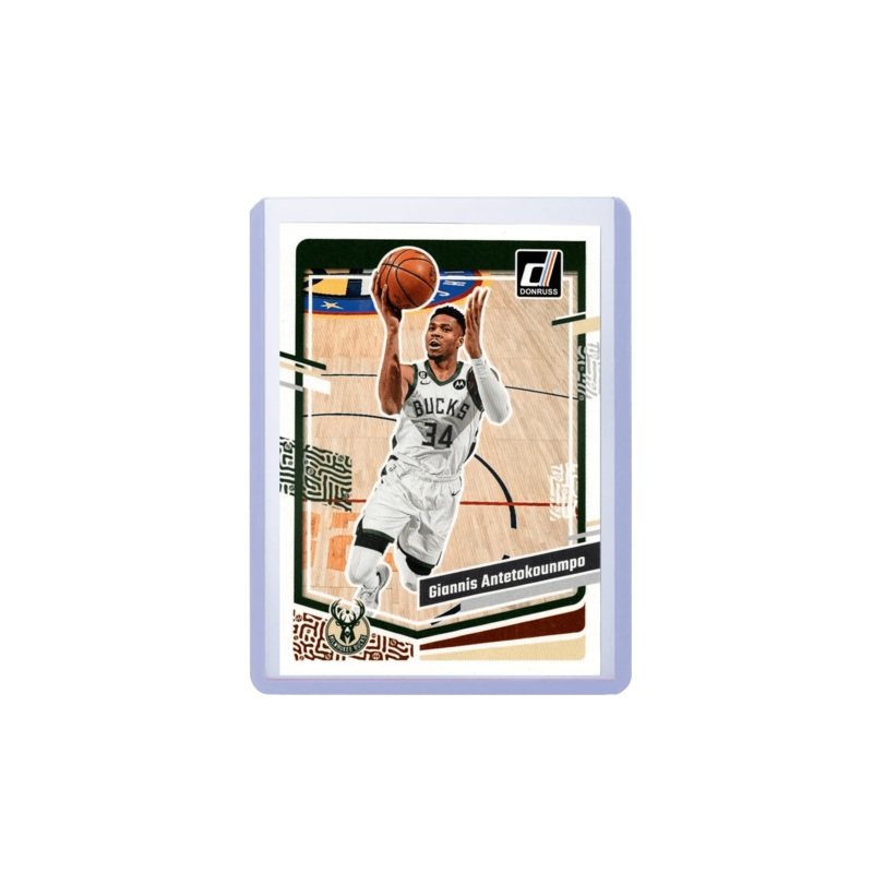 Giannis Antetokounmpo Milwaukee Bucks Panini NBA 23-24 Donruss Base Card