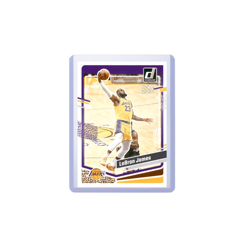 LeBron James Los Angeles Lakers Panini NBA 23-24 Donruss Base Card