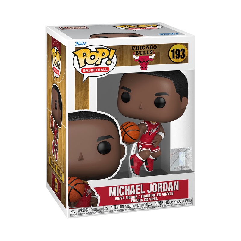 Michael Jordan Chicago Bulls Funko NBA Rookie 193 Pop Vinyl Figure