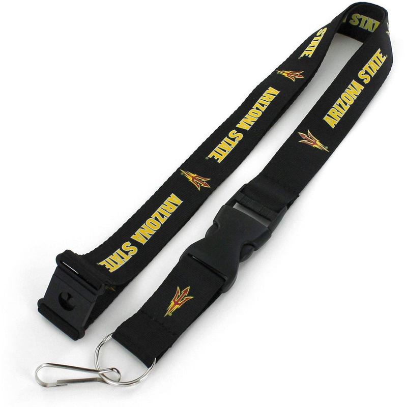 NCAA Arizona State Sun Devils Aminco ‘Sun Devils’ Lanyard – Black