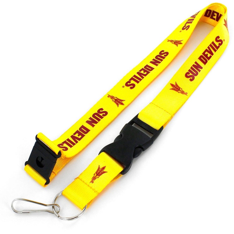 NCAA Arizona State Sun Devils Aminco ‘Sun Devils’ Lanyard – Gold