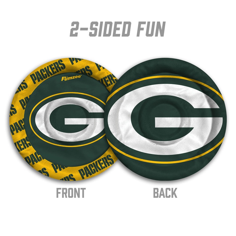 NFL Green Bay Packers Flimzee Bean-Bag Flying Disc