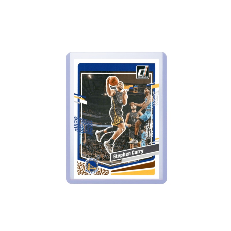 Steph Curry Golden State Warriors Panini NBA 23-24 Donruss Base Card