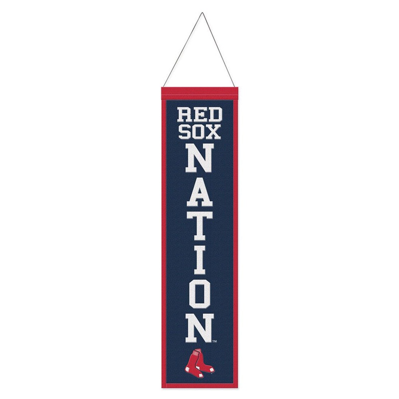 MLB Boston Red Sox WinCraft Slogan Wool Banner