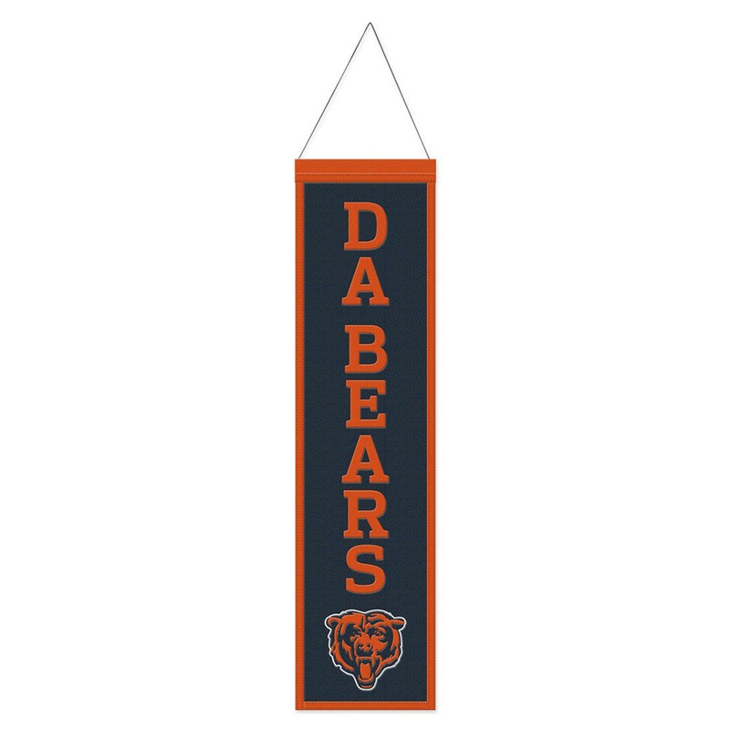 NFL Chicago Bears WinCraft Slogan Wool Banner