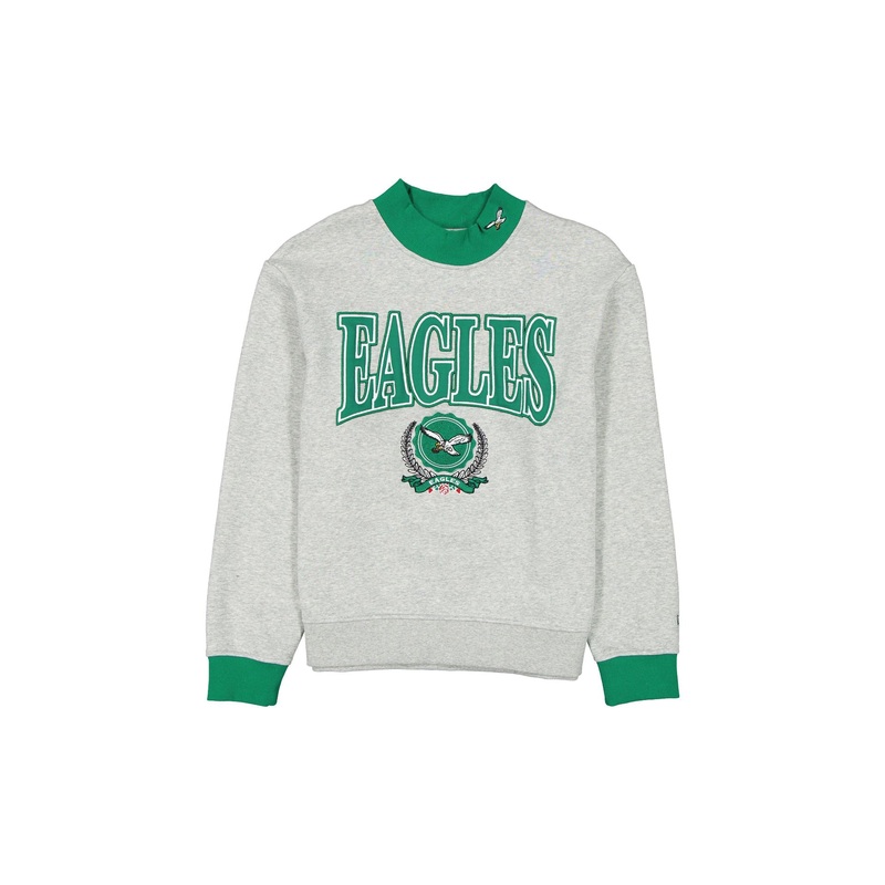 Philadelphia Eagles Throwback Prep Women’s Mockneck Sweatshirt
