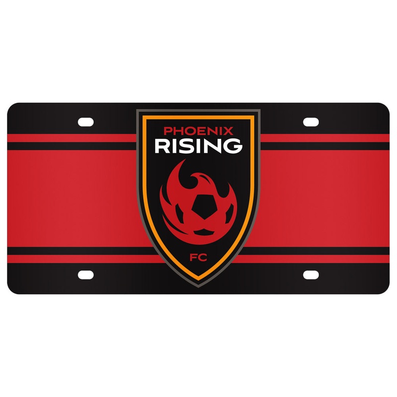 Phoenix Rising Acrylic License Plate