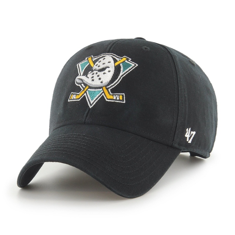 Anaheim Mighty Ducks ’47 NHL Team Legend Strapback Hat – Black