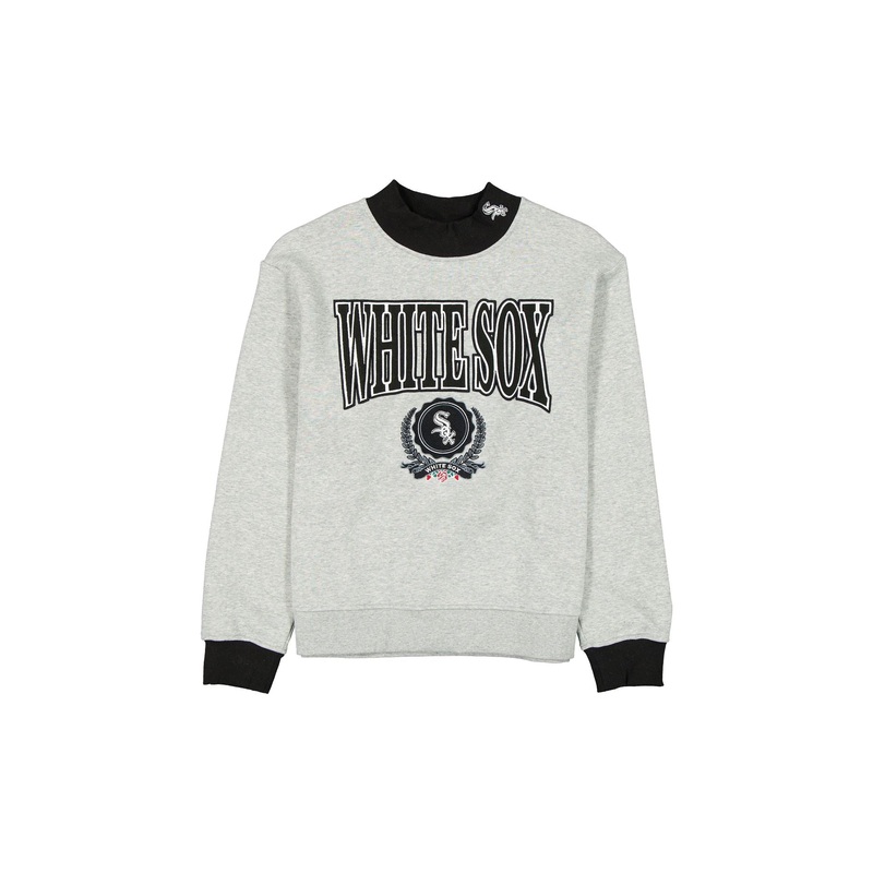 Chicago White Sox Throwback Prep Women’s Mockneck Sweatshirt