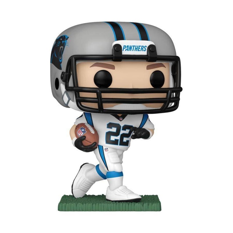 Christian McCaffrey Carolina Panthers Funko NFL Pop Vinyl Figure – White