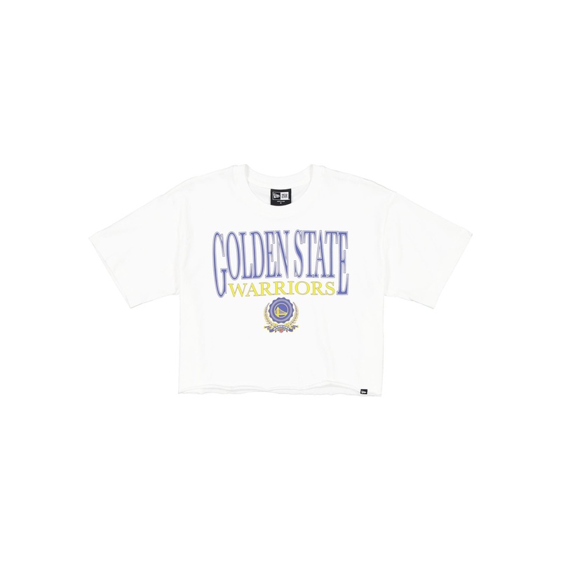 Golden State Warriors Throwback Prep Women’s Cropped T-Shirt