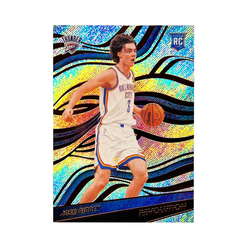 Josh Giddey Oklahoma City Thunder Panini NBA 21-22 Revolution Rookie Card
