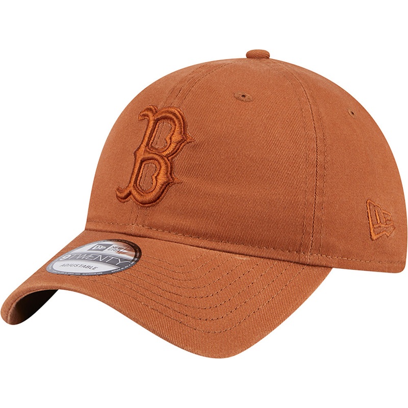 MLB Boston Red Sox New Era Earthly Brown 9TWENTY Adjustable Hat – Brown